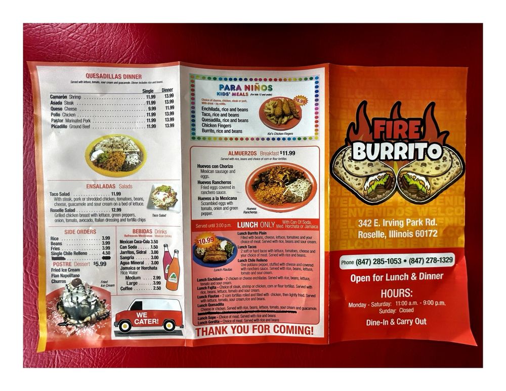 Fire Burrito