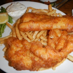 The Pepper Pod - Finally, some decent fish and fries. Would have preferred chips, not fries, but the lemon wedge was a nice touch.