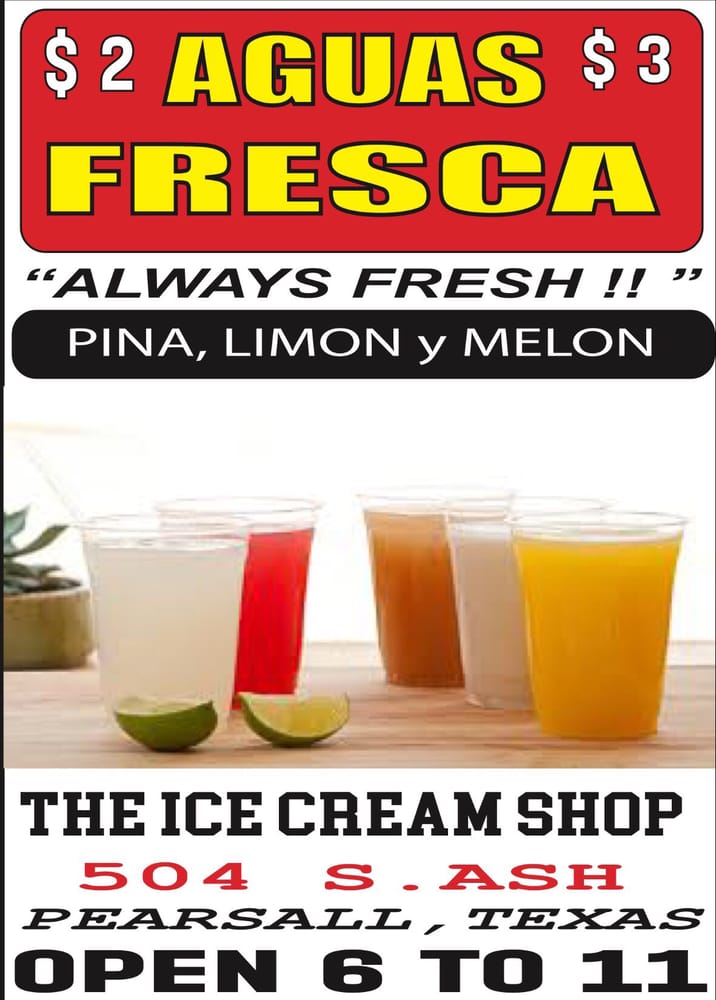 The Ice Cream Shop Logo