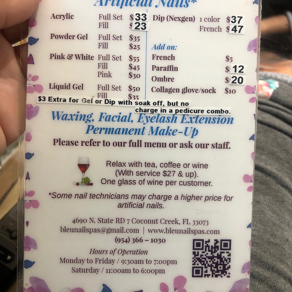 Bleu Nail Spas - Nail Salons Near Me - Coconut Creek, Florida Bleu Nail Spas - Nail Salons Near Me - Coconut Creek, Florida