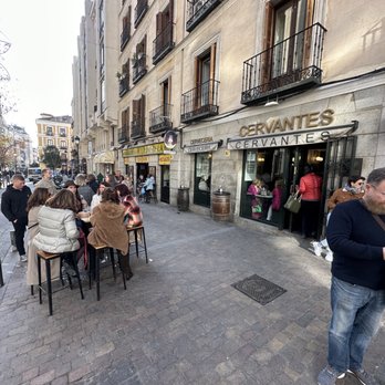Cervantes - Outside - Beer Bar Near Me - Madrid, M Cervantes - Outside - Beer Bar Near Me - Madrid, M