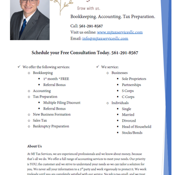 MJ Tax Services - Tax Services Near Me - Boca Raton, Florida MJ Tax Services - Tax Services Near Me - Boca Raton, Florida