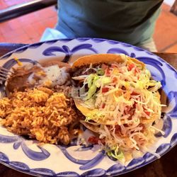 Casa Blanca - Crispy beef taco plate
