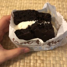 Brownie Ice Cream Sandwich Brownie Ice Cream Sandwich