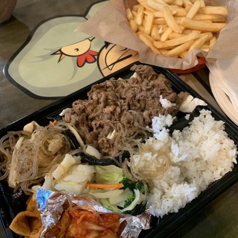 Ttobongee chicken - French Fries and Bulgogi Combo - Korean Near Me - Tracy, California Ttobongee chicken - French Fries and Bulgogi Combo - Korean Near Me - Tracy, California