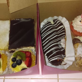 The Batter Up Bakery - Lemon Bar, Buckeye Brownie, Fruit Tarts, Eclair, Strawberry Cupcake & small Cannolis. - Desserts Near Me - Temecula, California