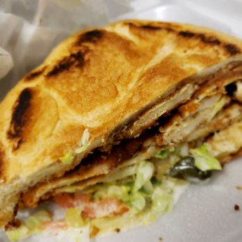 Nico's Tacos - Torta milanese de pollo. Well it was just ok. - Mexican Near Me - Virginia Beach, Virginia