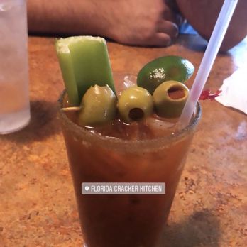 Florida Cracker Kitchen - Spicy Bloody Mary - Southern Near Me - Brooksville, Florida Florida Cracker Kitchen - Spicy Bloody Mary - Southern Near Me - Brooksville, Florida