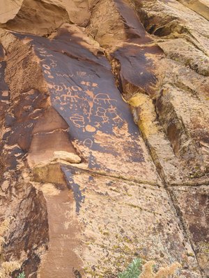 Newspaper Rock State Historical Monument by null