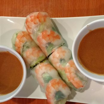 Ah'sya - Shrimp Spring Rolls with Peanut Sauce - Vietnamese Near Me - St. George, Utah Ah'sya - Shrimp Spring Rolls with Peanut Sauce - Vietnamese Near Me - St. George, Utah