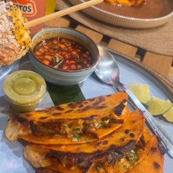El Mictlan Restaurant  - 10/10 sooo good Quesabirria Tacos - Mexican Near Me - Philadelphia, Pennsylvania
