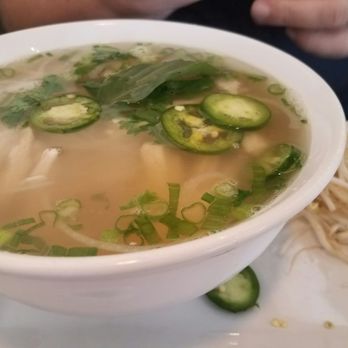 Pho DK - Chicken Pho, nice and spicey if you add in all the sides!! - Vietnamese Near Me - Dallas, Texas Pho DK - Chicken Pho, nice and spicey if you add in all the sides!! - Vietnamese Near Me - Dallas, Texas