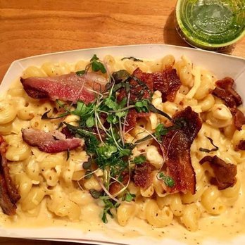 Graveyard B&G - The G Mac - four cheese macaroni with bacon - New American Near Me - Boise, Idaho
