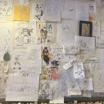 Boba Loca - anime wall - Coffee & Tea Near Me - Burbank, California