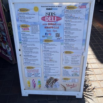 808 Deli - Menu - Delis Near Me - Kihei, Hawaii 808 Deli - Menu - Delis Near Me - Kihei, Hawaii