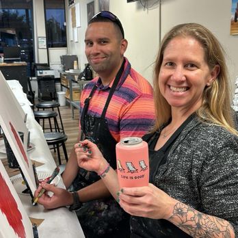 Painting with a Twist - Kendall - Life is good! - Art Classes Near Me - Miami, Florida Painting with a Twist - Kendall - Life is good! - Art Classes Near Me - Miami, Florida