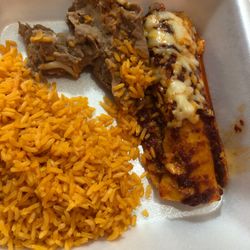 Mi Veracruz - Mooresville - Enchilada rice and beans