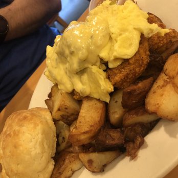 Berry Fresh Cafe - Fried chicken Benedict. - Breakfast & Brunch Near Me - Jupiter, Florida Berry Fresh Cafe - Fried chicken Benedict. - Breakfast & Brunch Near Me - Jupiter, Florida
