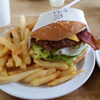 John's Burger - Bacon cheese burger. Yumm - Burgers Near Me - San Bernardino, California John's Burger - Bacon cheese burger. Yumm - Burgers Near Me - San Bernardino, California