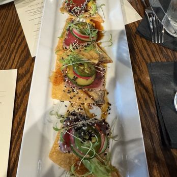 Grackle - Yellowfin tuna stacker - Cocktail Bars Near Me - Maple Grove, Minnesota Grackle - Yellowfin tuna stacker - Cocktail Bars Near Me - Maple Grove, Minnesota
