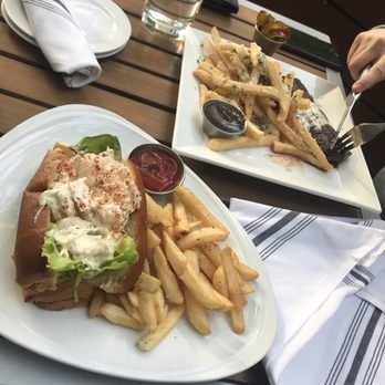 Copper Fox Gastropub - I had Gulf Shrimp and Lump Crab Roll and my boyfriend had the steak. - New American Near Me - Chicago, Illinois Copper Fox Gastropub - I had Gulf Shrimp and Lump Crab Roll and my boyfriend had the steak. - New American Near Me - Chicago, Illinois
