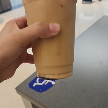 Mayorga Café - This is one side where you can see some of the grounds, there were even more before I drank a TON of them. - Coffee & Tea Near Me - Glen Burnie, Maryland
