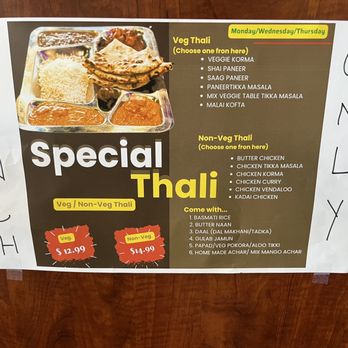 Sarangi - Lunch deals - Monday, Wednesday, and Thursday - Indian Near Me - Charlotte, North Carolina Sarangi - Lunch deals - Monday, Wednesday, and Thursday - Indian Near Me - Charlotte, North Carolina