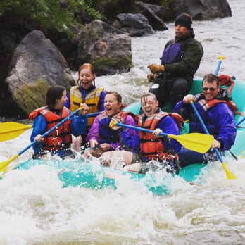 Far Flung Adventures - Some great faces courtesy of Hanko the guide and Pickle the boat. - Rafting/Kayaking Near Me - El Prado, New Mexico Far Flung Adventures - Some great faces courtesy of Hanko the guide and Pickle the boat. - Rafting/Kayaking Near Me - El Prado, New Mexico