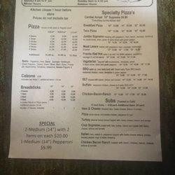 Big C’s Corner Store - Menu