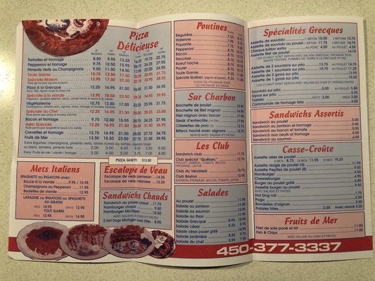 Menu photo 1 Quebec Pizzeria Salaberry-De-Valleyfield, QC