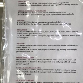 K Bakery - All cupboards have a list of ingredients that each bread contain. She is great for those people that have allergies - Bakeries Near Me - Los Angeles, California K Bakery - All cupboards have a list of ingredients that each bread contain. She is great for those people that have allergies - Bakeries Near Me - Los Angeles, California