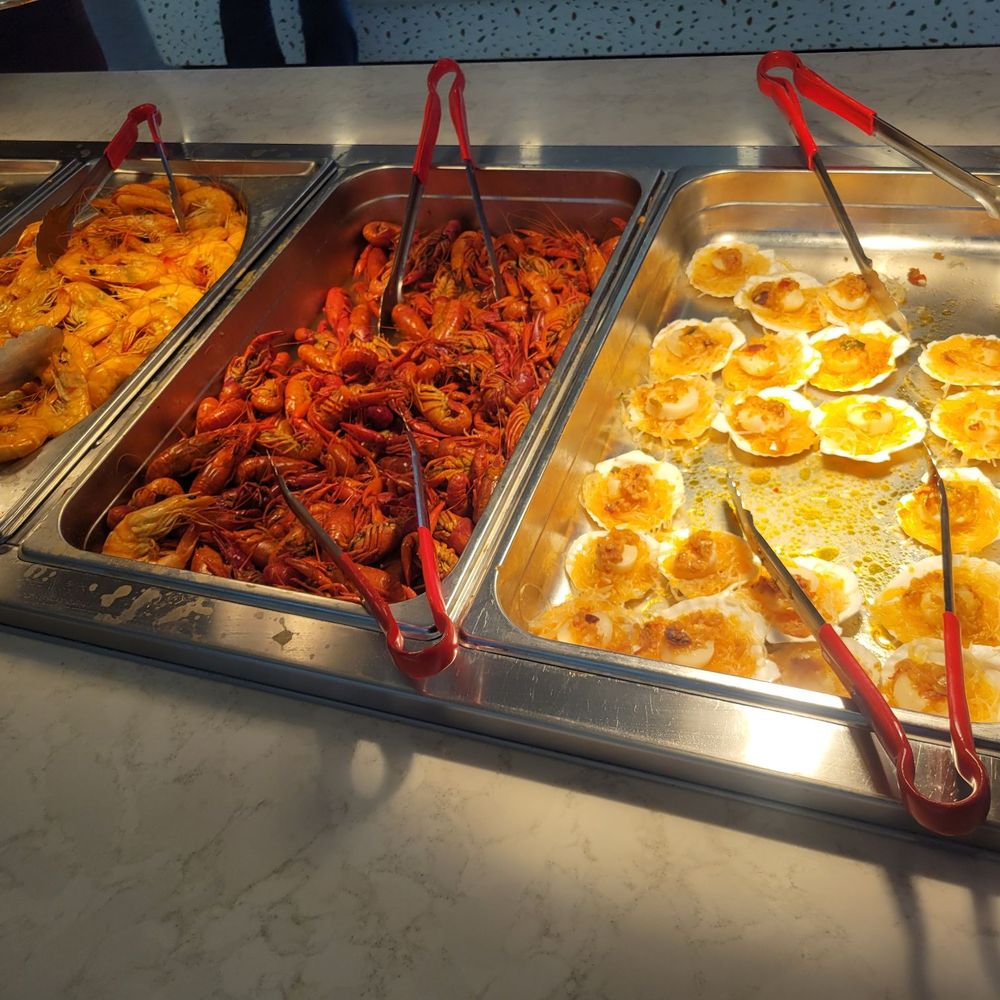 Ombu Buffet - Scallops, crawfish, shrimp - Buffets Near Me - Marrero, Louisiana Ombu Buffet - Scallops, crawfish, shrimp - Buffets Near Me - Marrero, Louisiana