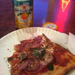 Fresco's Pizzeria - Now this is what I'm talking about.. No need to head down to Hell's Kitchen to get a nice slice of pizza!!:)