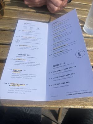 Menu photo 3 East Borough Costa Mesa, CA