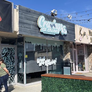 Cravings Ice Cream - Outside of the store - Ice Cream & Frozen Yogurt Near Me - Bellflower, California Cravings Ice Cream - Outside of the store - Ice Cream & Frozen Yogurt Near Me - Bellflower, California