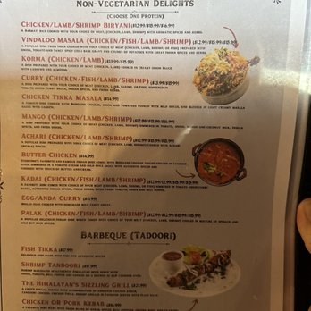 Himalayan Kitchen - Menu 6/2023 - Indian Near Me - San Antonio, Texas