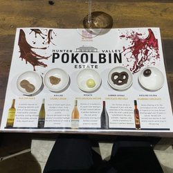 Pokolbin Winemakers Outlet - Chocolate and Wine paring.