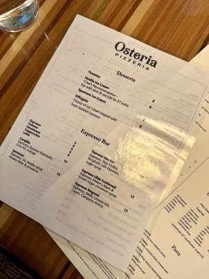 Menu photo 7 Osteria Pizzeria Columbus, OH Menu photo 7 Osteria Pizzeria Columbus, OH