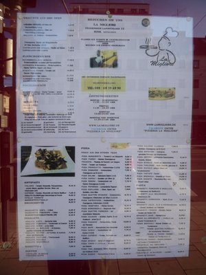 Menu photo 1 Pizzeria La migliore Munich, BY Menu photo 1 Pizzeria La migliore Munich, BY