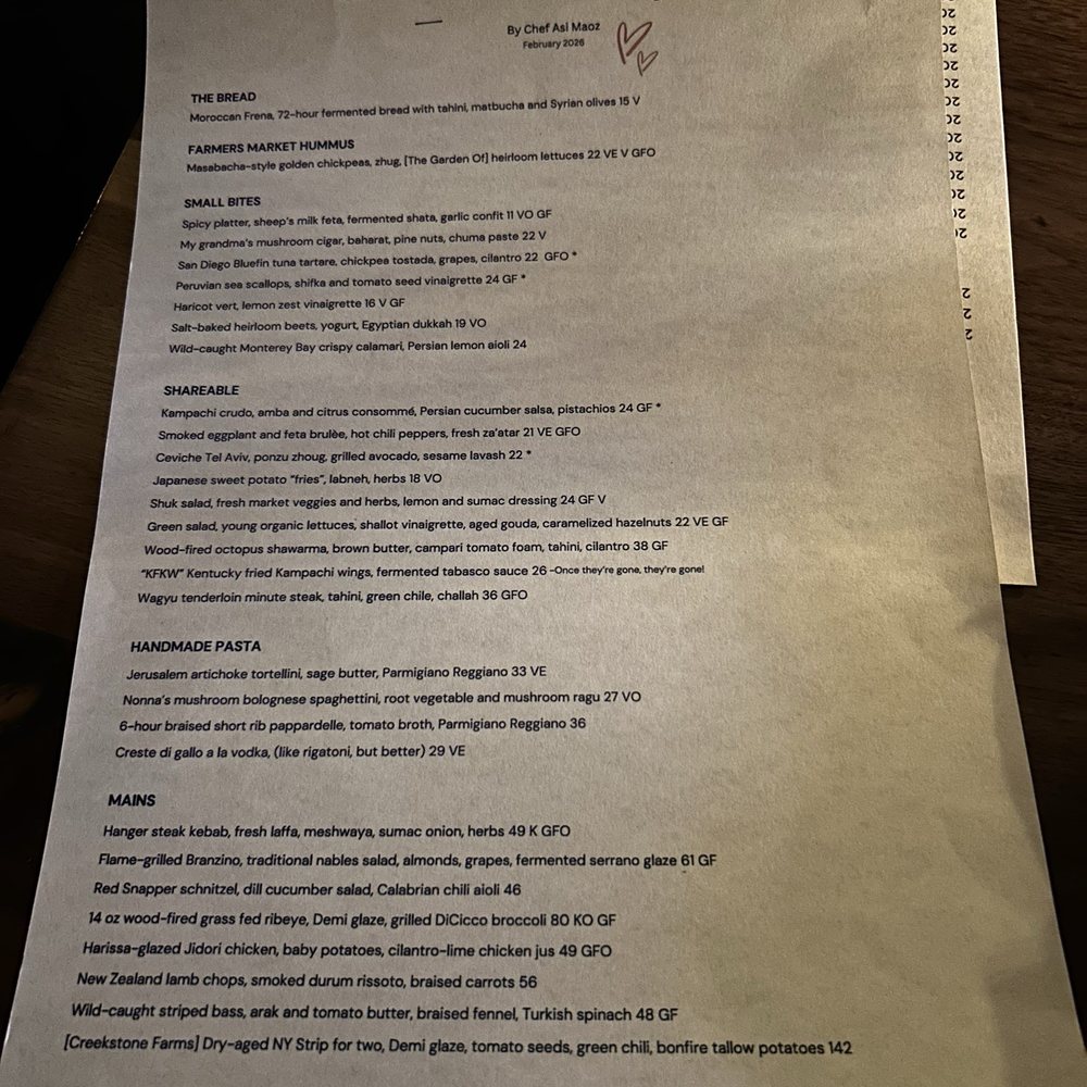 Carmel - Menu, February 2026 - Mediterranean Near Me - Los Angeles, California Carmel - Menu, February 2026 - Mediterranean Near Me - Los Angeles, California