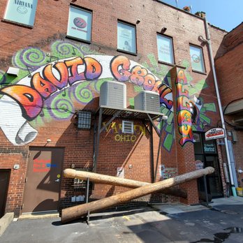 David Grohl Alley - These are the World's Largest Drumsticks. - Landmarks & Historical Buildings Near Me - Warren, Ohio David Grohl Alley - These are the World's Largest Drumsticks. - Landmarks & Historical Buildings Near Me - Warren, Ohio
