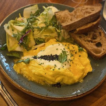 Saint & Second - Soft Scrambled Eggs w/ Black Truffle - New American Near Me - Long Beach, California Saint & Second - Soft Scrambled Eggs w/ Black Truffle - New American Near Me - Long Beach, California