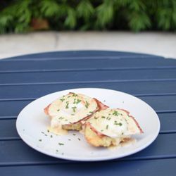 Moongoat Coffee Roasters - NEW! Brunch Biscuit Benedict (Saturdays & Sundays 8am-2pm only)