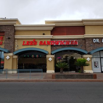 Lee's Sandwiches - Outside. Easy to find just look for the big sign. - Sandwiches Near Me - Henderson, Nevada