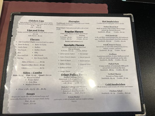 Menu photo 1 Bubba's Latrobe, PA Menu photo 1 Bubba's Latrobe, PA