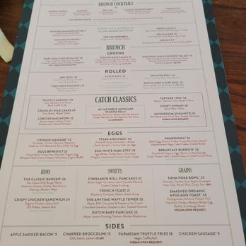 Catch - Menu - Sushi Bars Near Me - West Hollywood, California