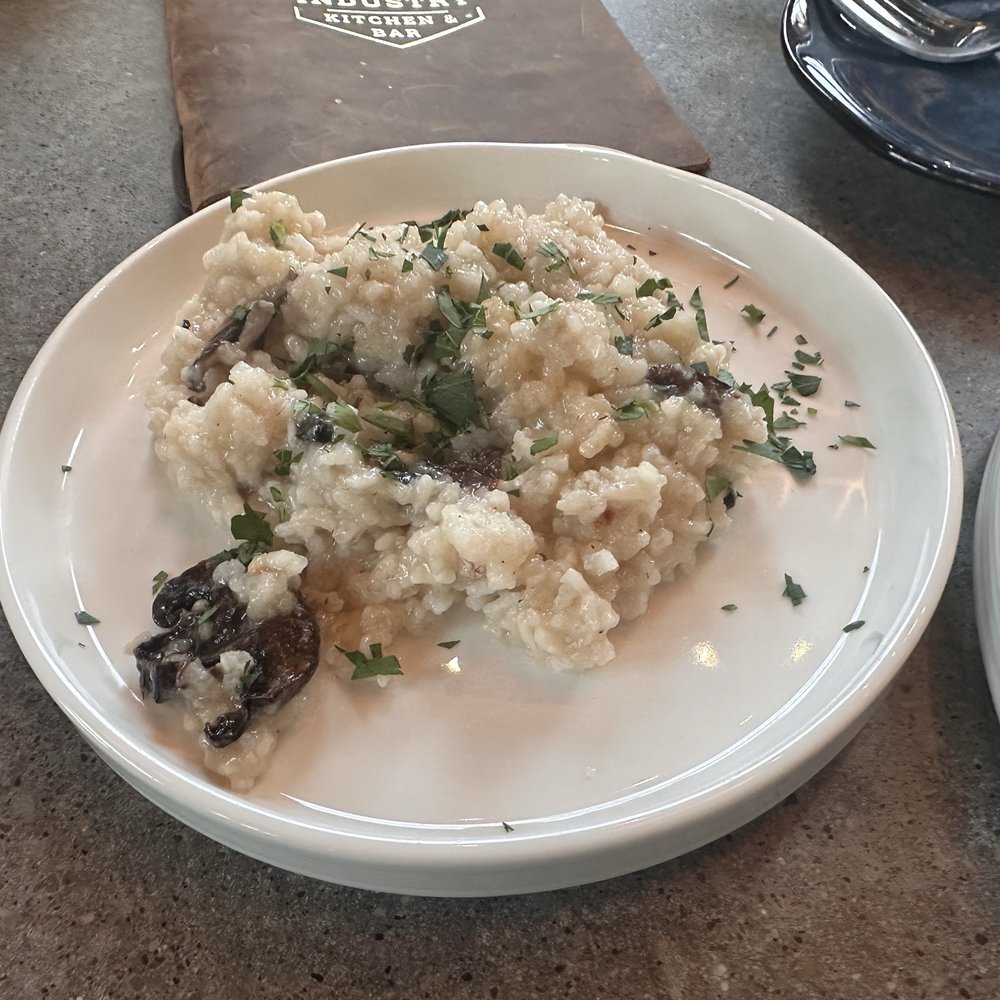 The Industry - Mushroom Risotto - Cocktail Bars Near Me - Akron, Ohio