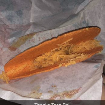 Taco Bell - My Doritos locos taco - Fast Food Near Me - Charlotte, North Carolina