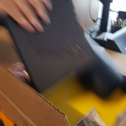 Customer representative blocking picture of modem & router I was returning and would no take back nor confirm my account was cancelled.