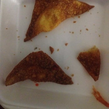 Saigon Cafe - Overcooked cream cheese wontons.. Hardly any filling - Vietnamese Near Me - Temple, Texas